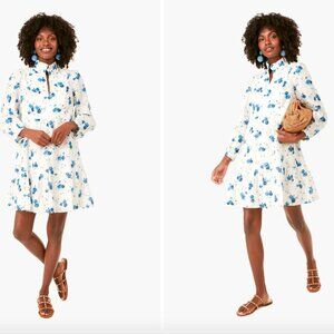 Tuckernuck Blue Floral Mini Dress